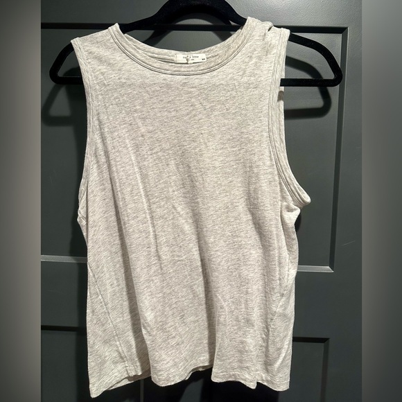 rag & bone Tops - Rag & Bone Sadie Muscle Tank - Heather Grey